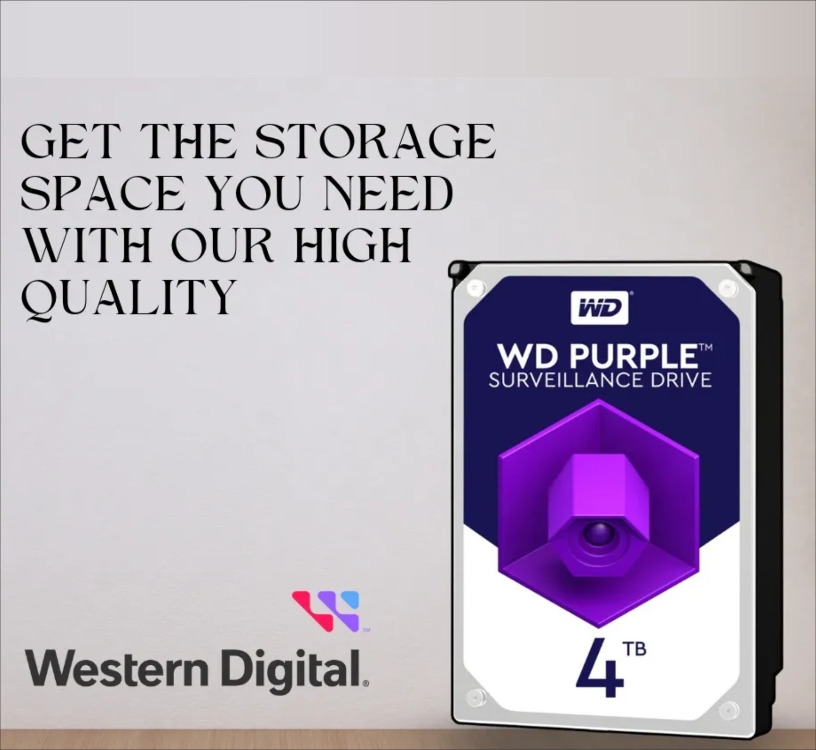 WD Purple Surveillance Storage